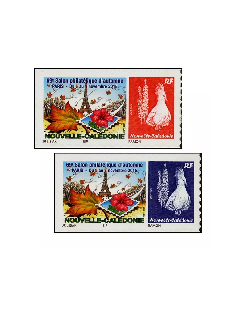 n° 1262/1263  - Timbre Nelle-Calédonie Poste