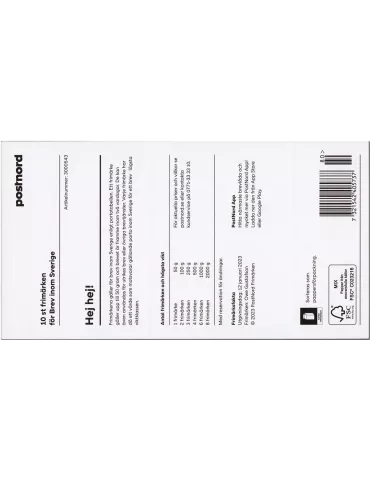 n° C3445 - Timbre SUEDE Carnets