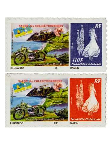 n° 1237A/1237B  - Timbre Nelle-Calédonie Poste