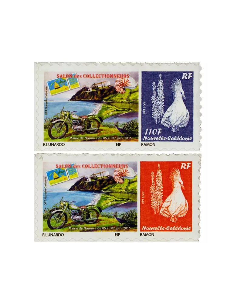 n° 1237A/1237B  - Timbre Nelle-Calédonie Poste