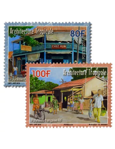 n° 1090/1091  - Timbre Polynésie Poste