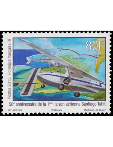 n° 1092  - Timbre Polynésie Poste
