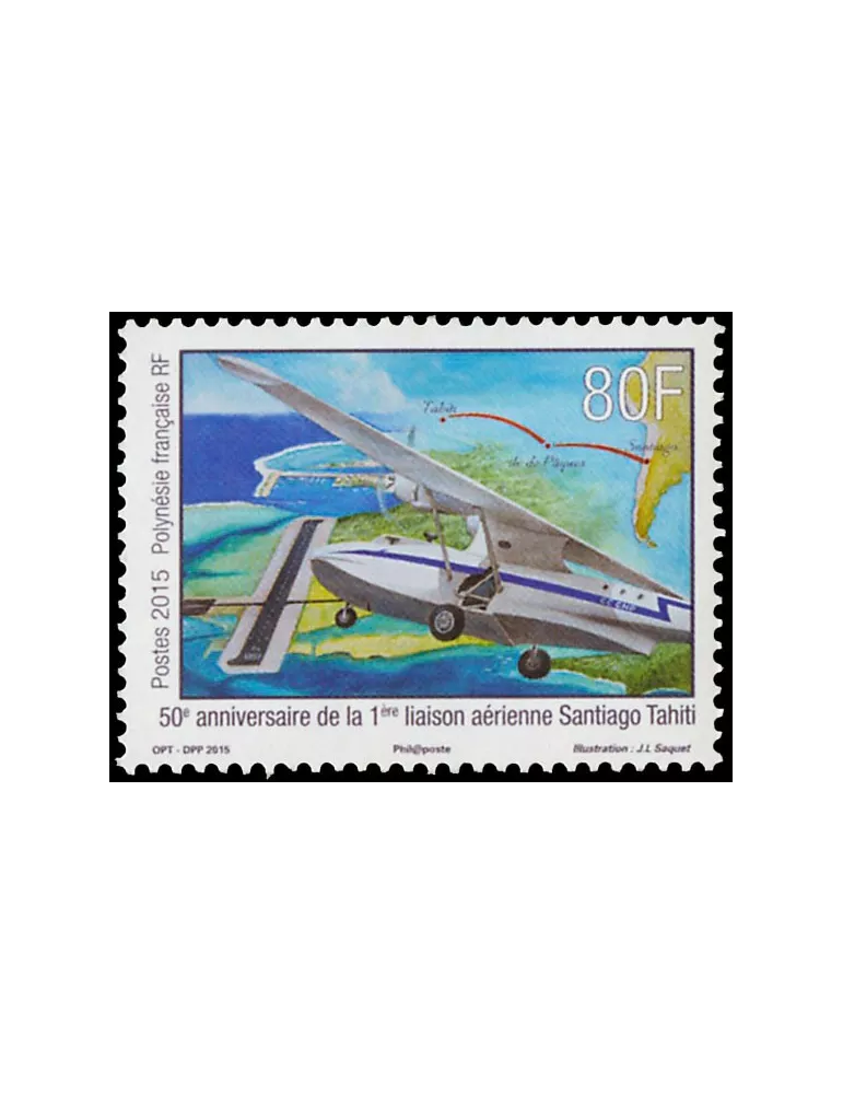 n° 1092  - Timbre Polynésie Poste