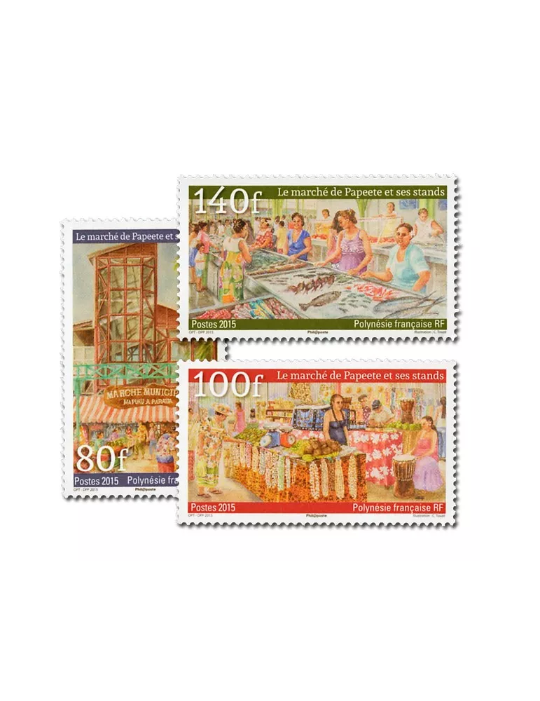 n° 1107/1109  - Timbre Polynésie Poste