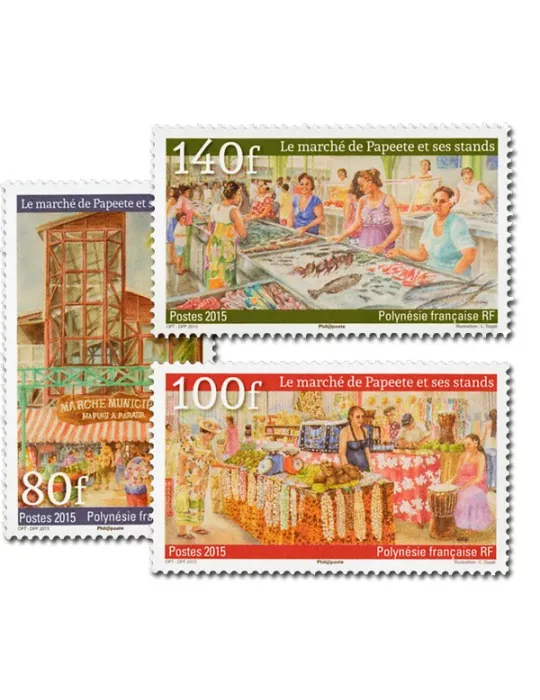 n° 1107/1109  - Timbre Polynésie Poste