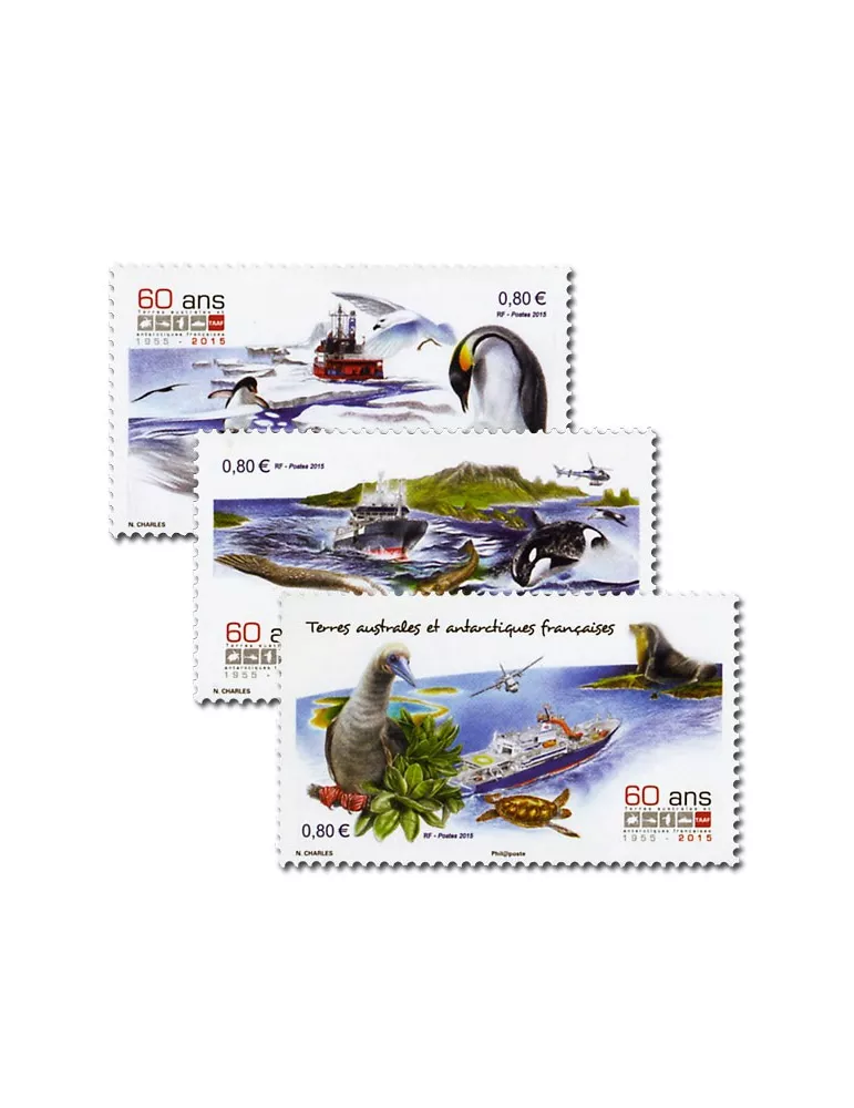 n° 747/749  - Timbre TAAF Poste