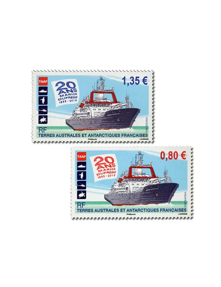 n° 751/752  - Timbre TAAF Poste