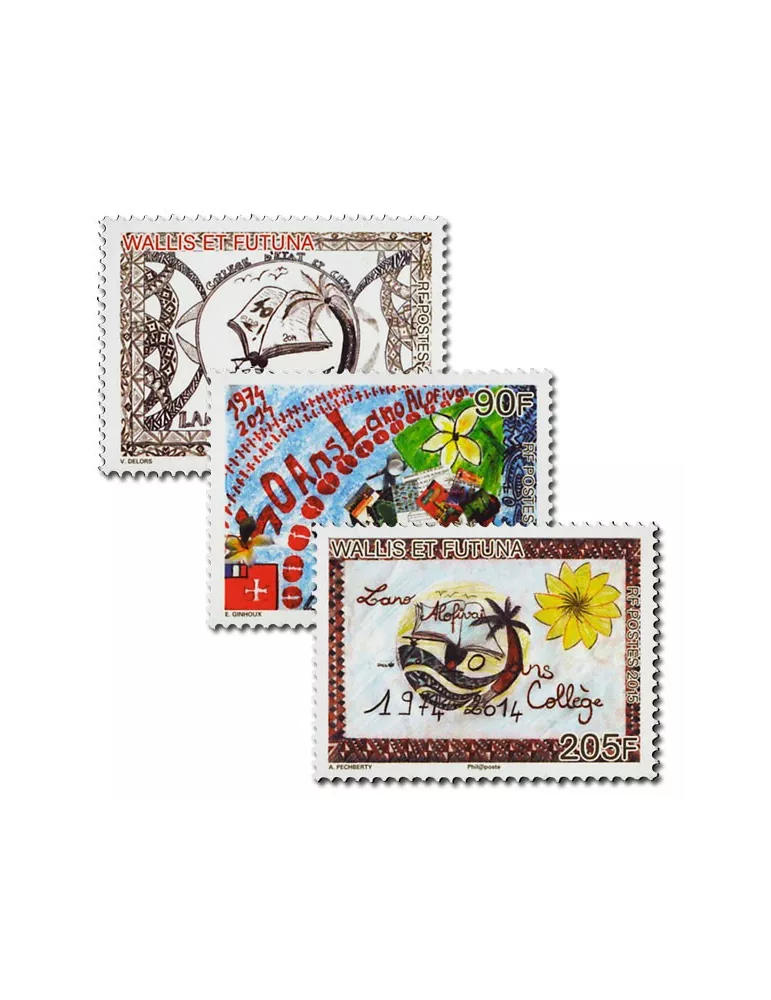 n° 842/844  -  Timbre Wallis et Futuna Poste