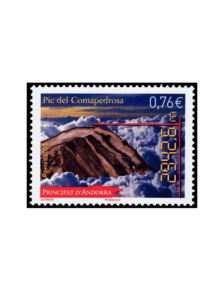n°  769  - Timbre Andorre Poste