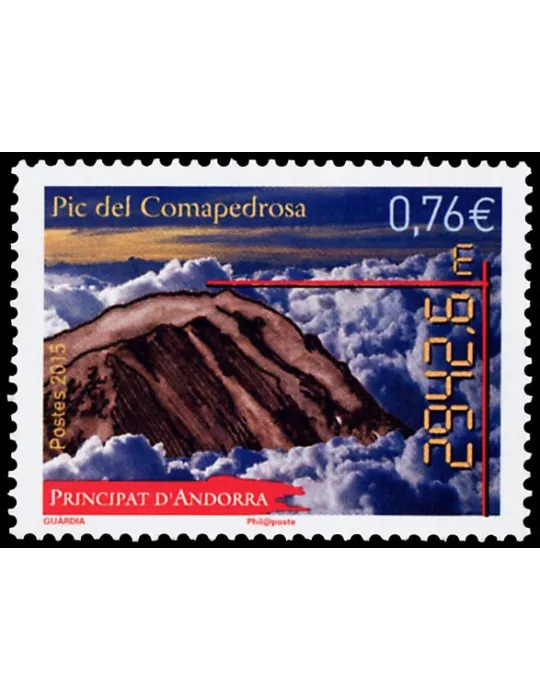 n°  769  - Timbre Andorre Poste
