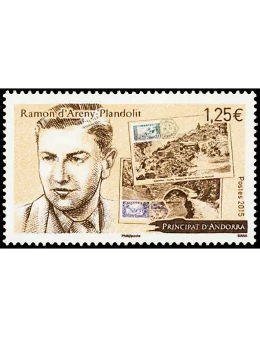 n°  775  - Timbre Andorre Poste