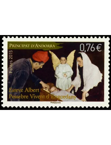 n°  776  - Timbre Andorre Poste