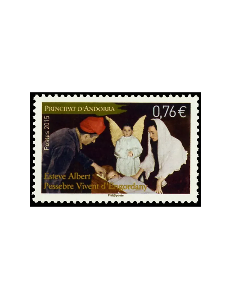 n°  776  - Timbre Andorre Poste