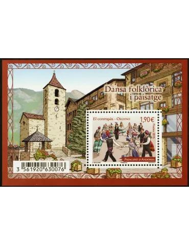 n°  F771  - Timbre Andorre Poste