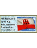 n° 9 - Timbre GIBRALTAR Timbres de distributeurs