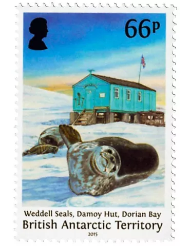 n° 655 - Timbre ANTARCTIQUE BRITANNIQUE Poste