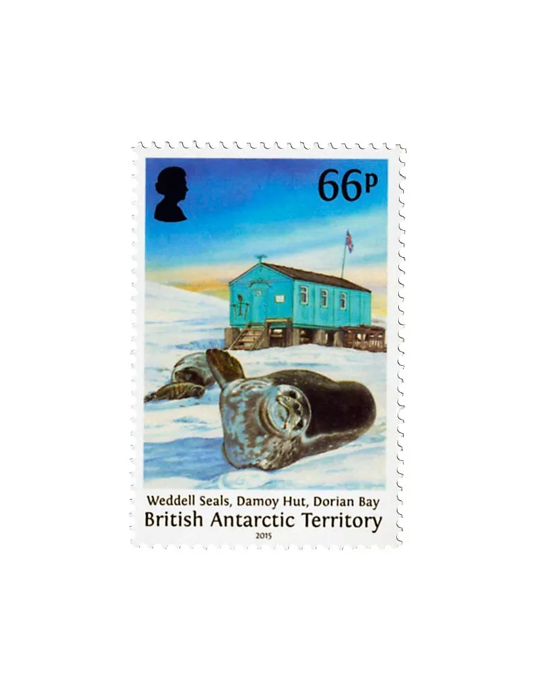 n° 655 - Timbre ANTARCTIQUE BRITANNIQUE Poste