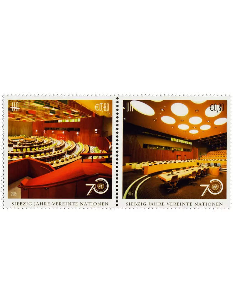 n° 900 - Timbre ONU VIENNE Poste