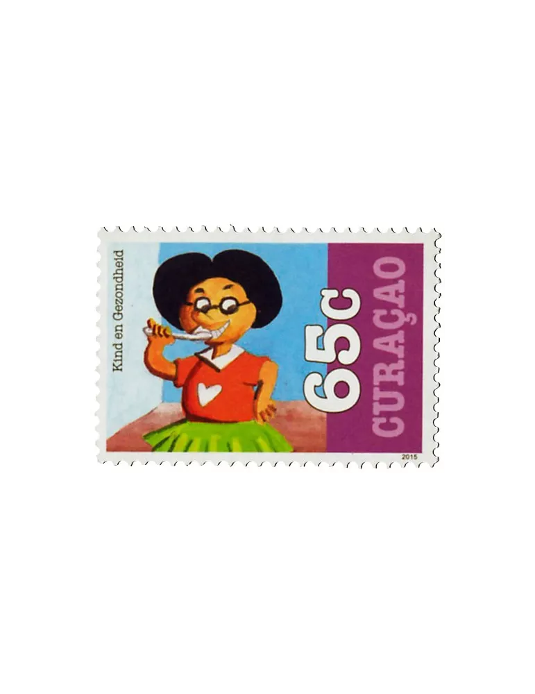 n° 502 - Timbre CURACAO Poste
