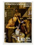 n° 3752 - Timbre TURQUIE Poste