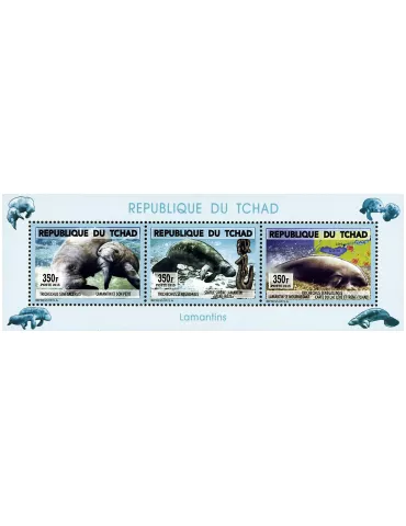 n° 1710 - Timbre TCHAD Poste