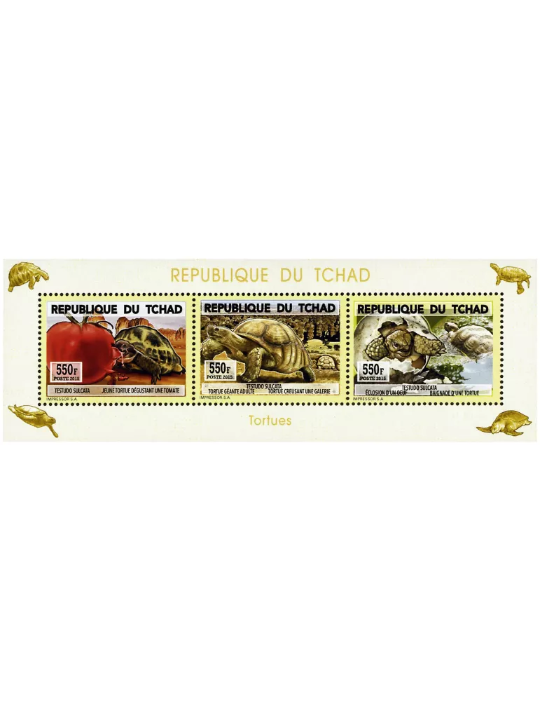 n° 1717 - Timbre TCHAD Poste
