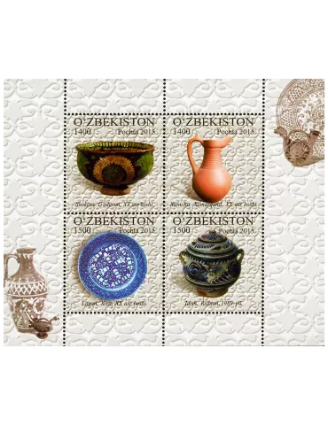 n° 62 - Timbre OUZBEKISTAN Blocs et feuillets