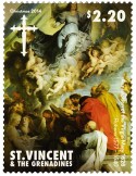 n° 5903 - Timbre SAINT-VINCENT Poste