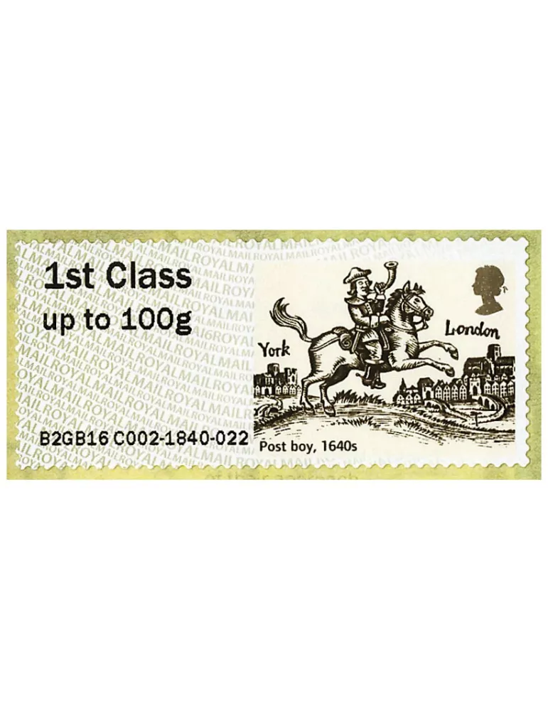 n° 102 - Timbre GRANDE-BRETAGNE Timbres de distributeurs
