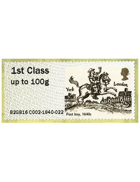 n° 102 - Timbre GRANDE-BRETAGNE Timbres de distributeurs
