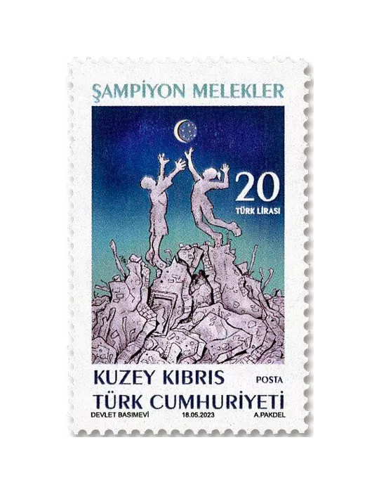 n° 846 - Timbre CHYPRE TURC Poste
