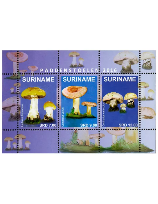 n° 123 - Timbre SURINAM Blocs et feuillets