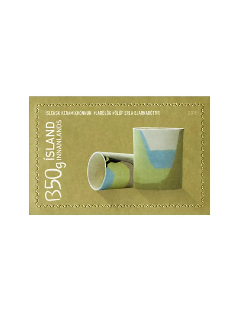 n° 1414 - Timbre ISLANDE Poste