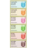 n° 16 - Timbre JERSEY Timbres de distributeurs