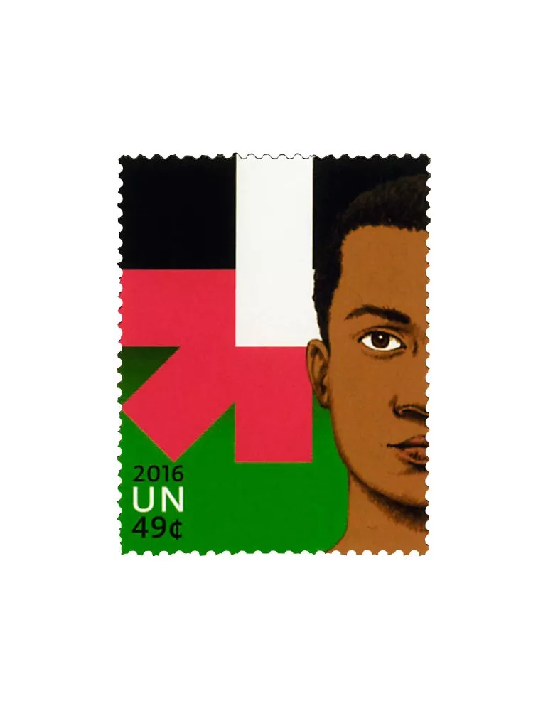 n° 1471 - Timbre ONU NEW YORK Poste