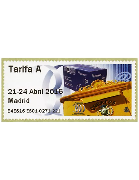 n° 129 - Timbre ESPAGNE Timbres de distributeurs