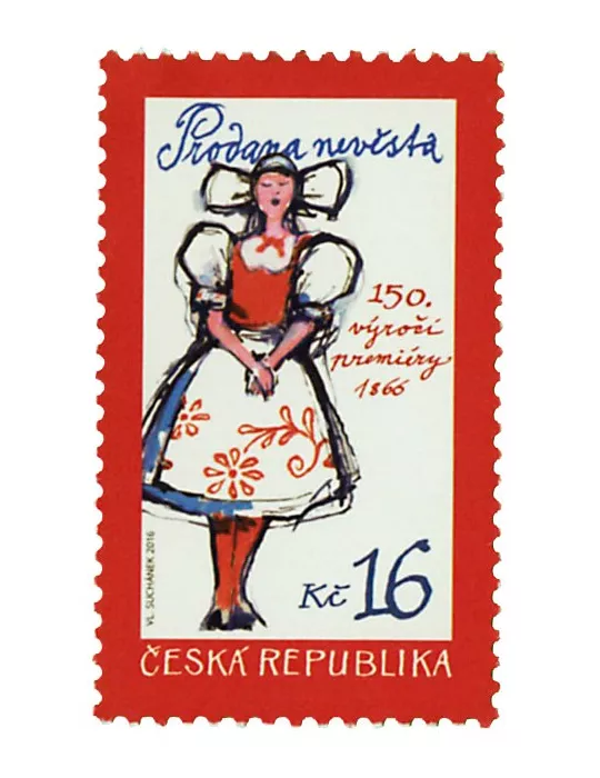 n° 803 - Timbre TCHEQUE (République) Poste
