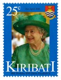 n° 752 - Timbre KIRIBATI Poste