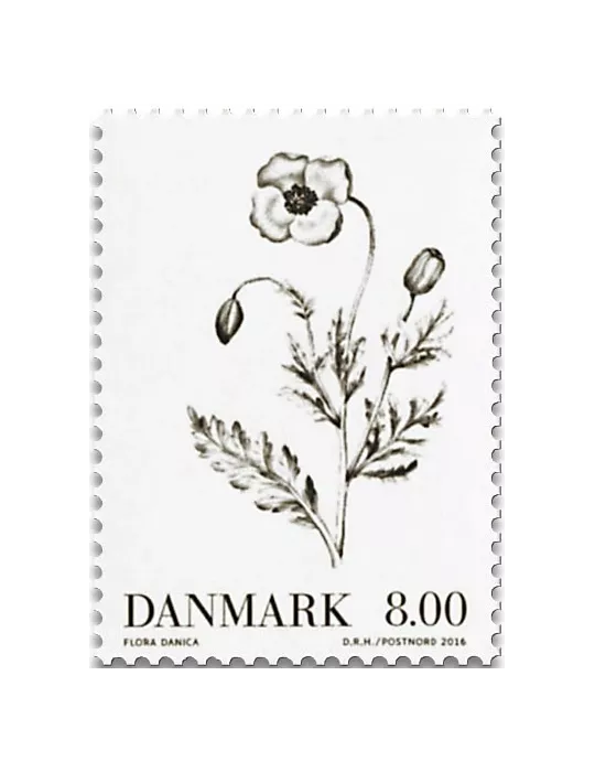 n° 3 - Timbre DANEMARK VIII - Carnets et ouvrages de luxe