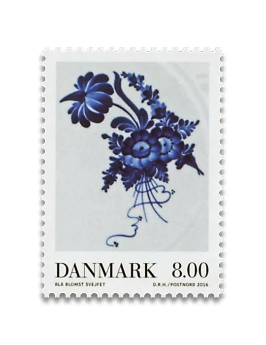 n° 3 - Timbre DANEMARK VIII - Carnets et ouvrages de luxe