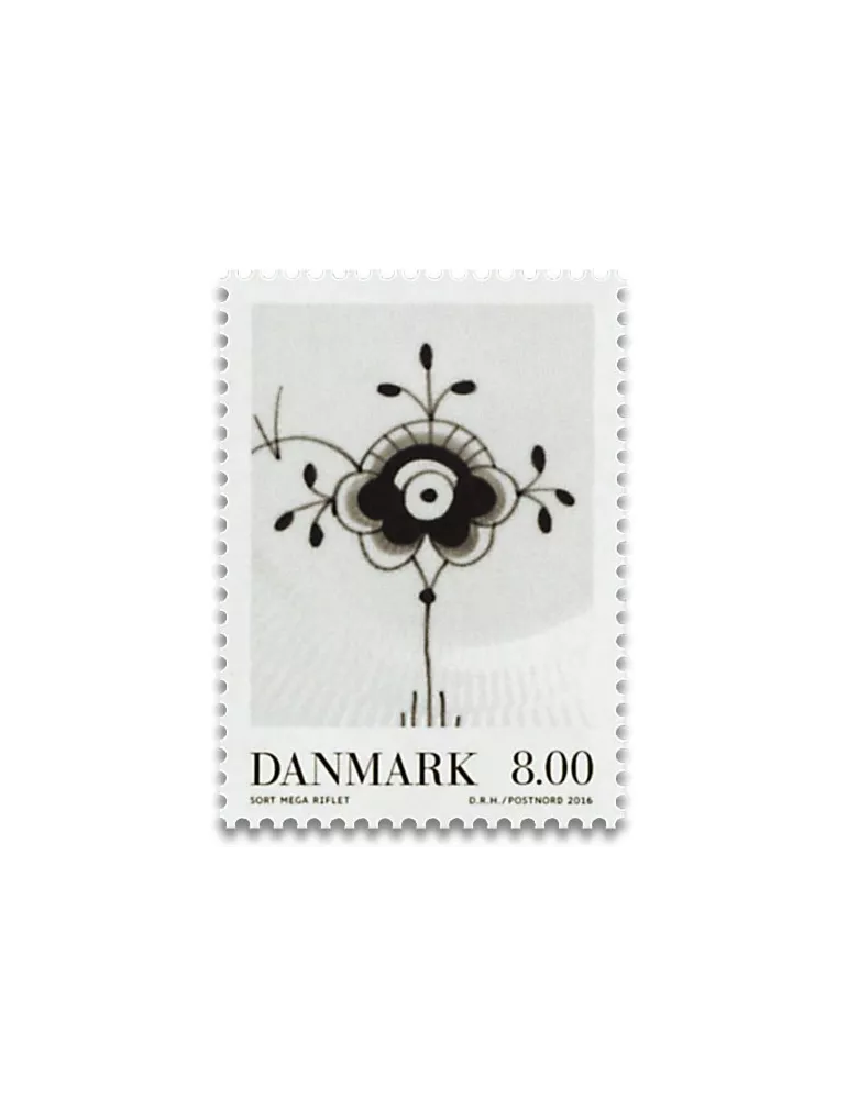 n° 3 - Timbre DANEMARK VIII - Carnets et ouvrages de luxe