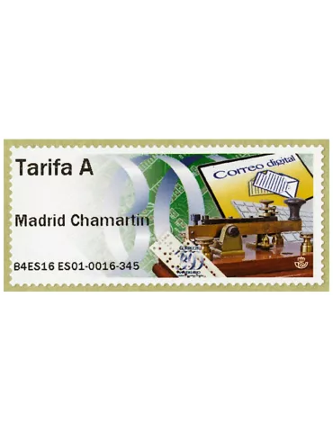 n° 130 - Timbre ESPAGNE Timbres de distributeurs