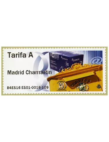 n° 131 - Timbre ESPAGNE Timbres de distributeurs