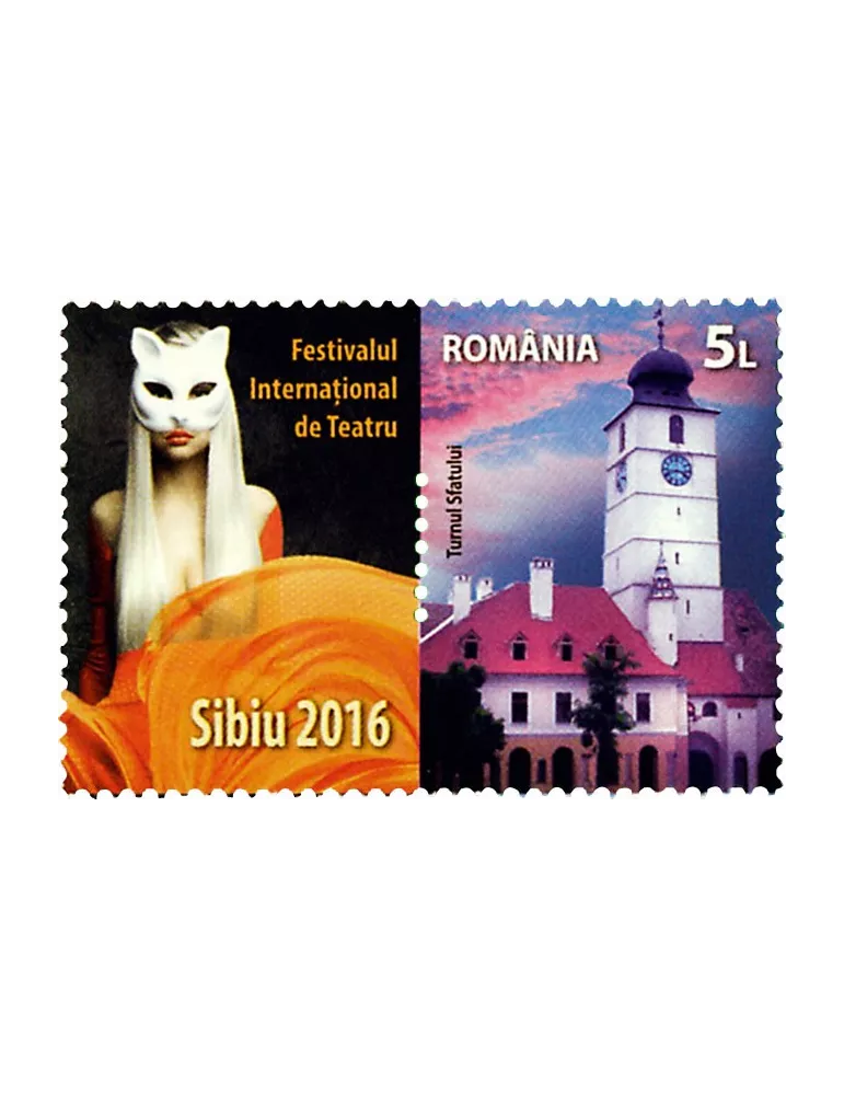 n° 6026 - Timbre ROUMANIE Poste