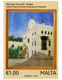 n° 1845 - Timbre MALTE Poste