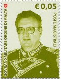 n° 1306 - Timbre ORDRE de MALTE Poste