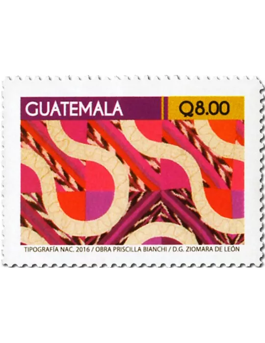 n° 725 - Timbre GUATEMALA Poste