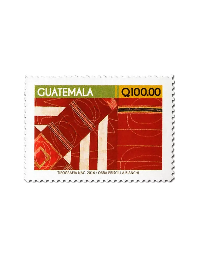 n° 725 - Timbre GUATEMALA Poste