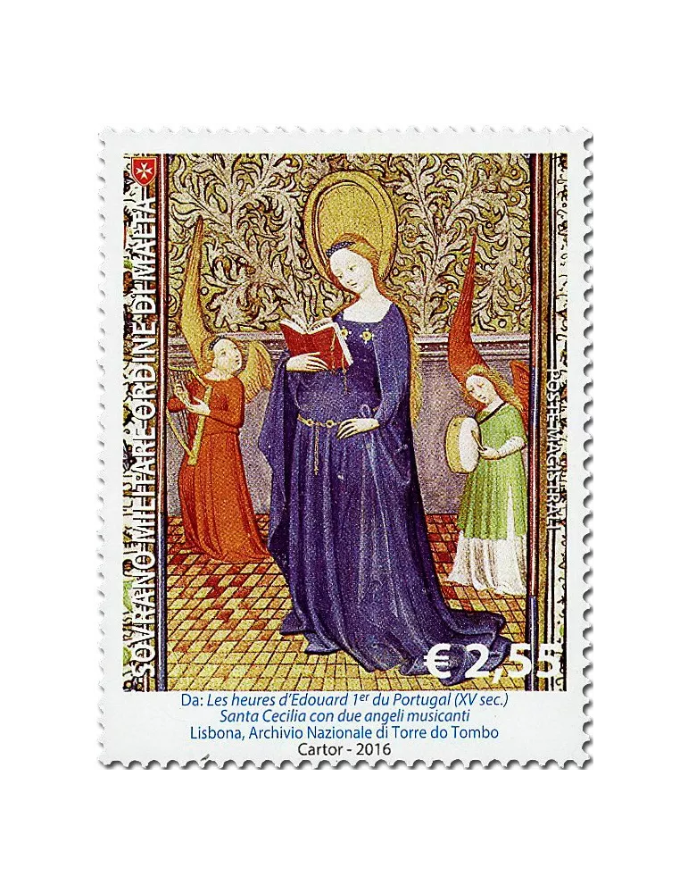 n° 1316 - Timbre ORDRE de MALTE Poste