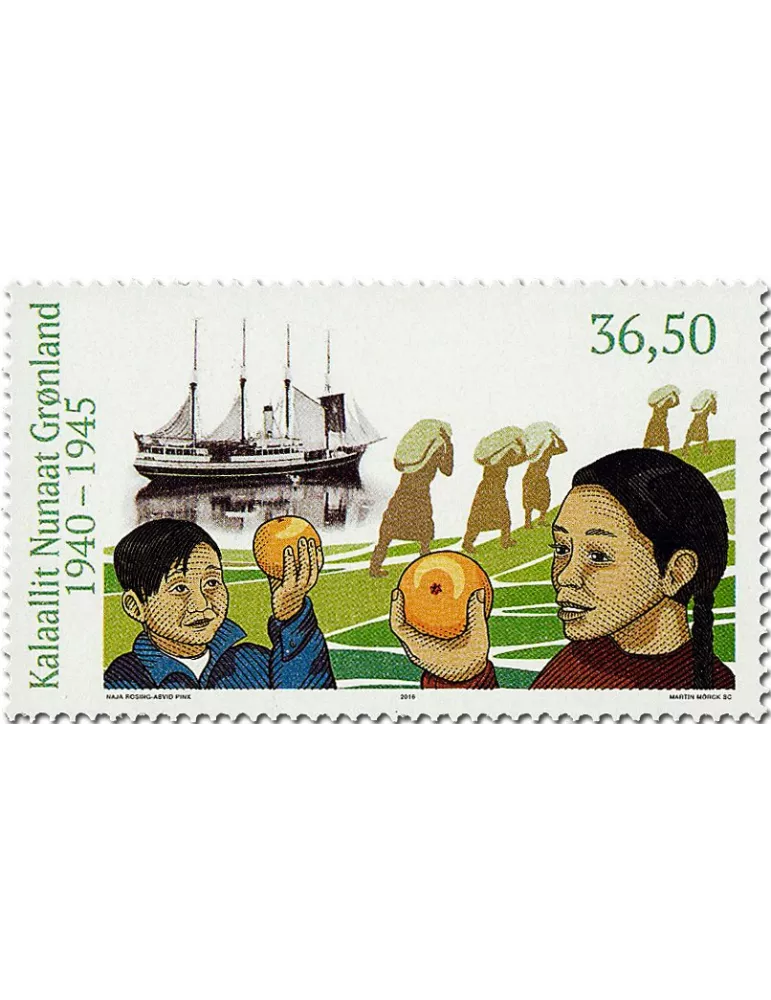 n° 712 - Timbre GROENLAND Poste